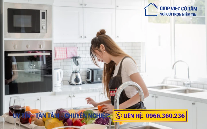 Giúp việc gia đình ăn ở lại: Sự lựa chọn hoàn hảo cho người bận rộn