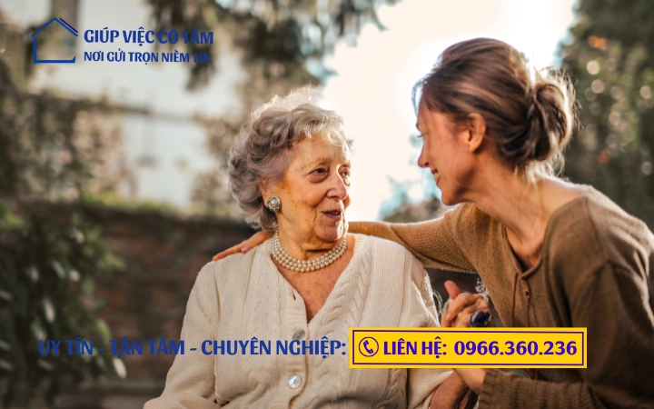 Tìm giúp việc chăm người già