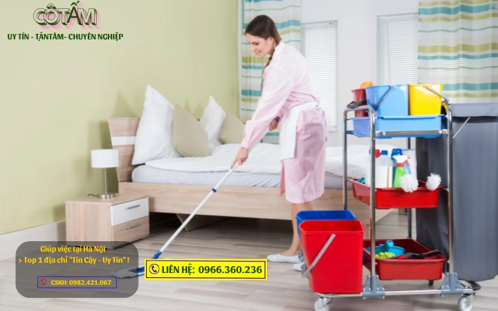 Tiện ích của dịch vụ dọn dẹp nhà cửa tại giúp việc Hà Nội
