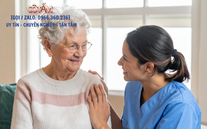 Giúp việc chăm sóc người cao tuổi: Về ý nghĩa và giá trị đặc biệt