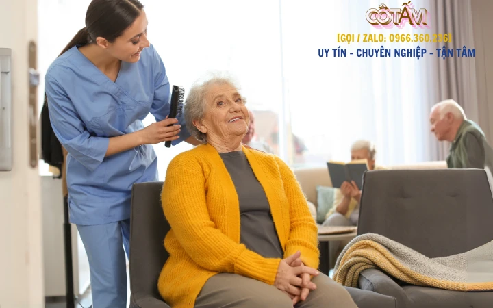 Dịch vụ chăm sóc người già tại nhà ở Hà Nội