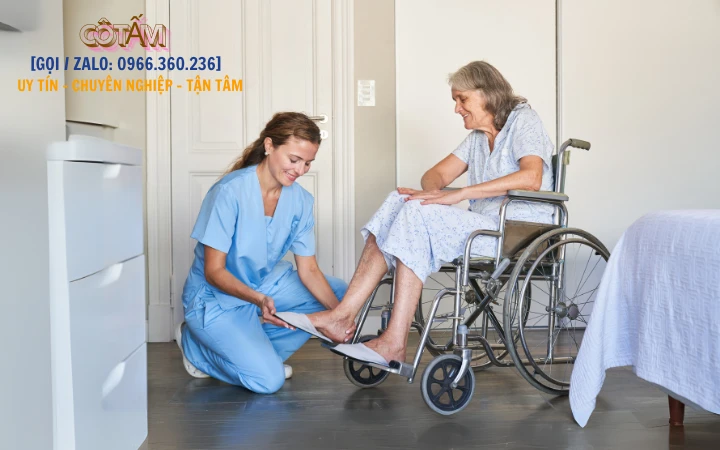 Giúp việc chăm người bệnh: Chìa khóa cho sự phục hồi nhanh chóng