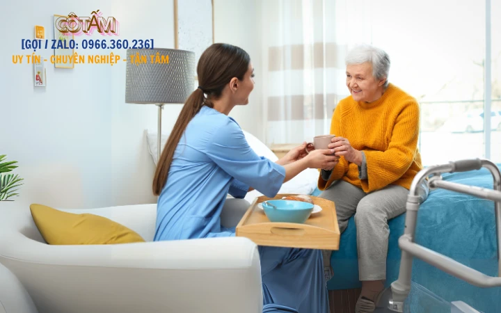 Định nghĩa về sự chu đáo trong giúp việc chăm sóc người già