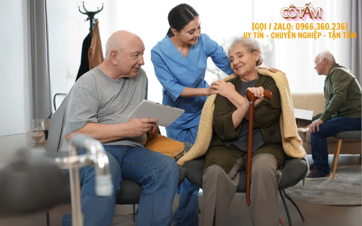 Giúp việc chăm sóc người già: Sứ mệnh giúp đỡ xã hội