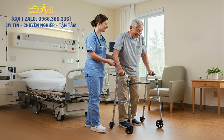 5+ lợi ích vượt trội khi thuê giúp việc chăm sóc người bệnh