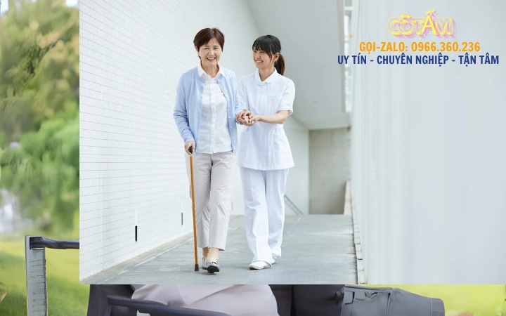 Thực hiện việc chăm sóc người già một cách nhân văn hiệu quả