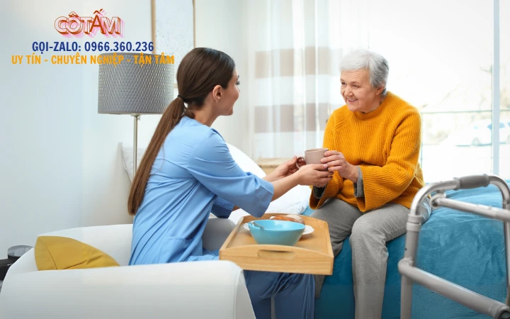 Tại sao người giúp việc chăm người bệnh lại rất cần thiết ?