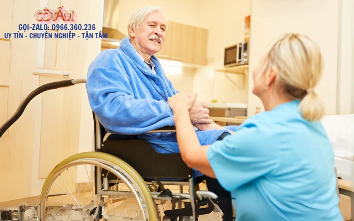 Chăm sóc tinh thần cho người già thông qua dịch vụ giúp việc