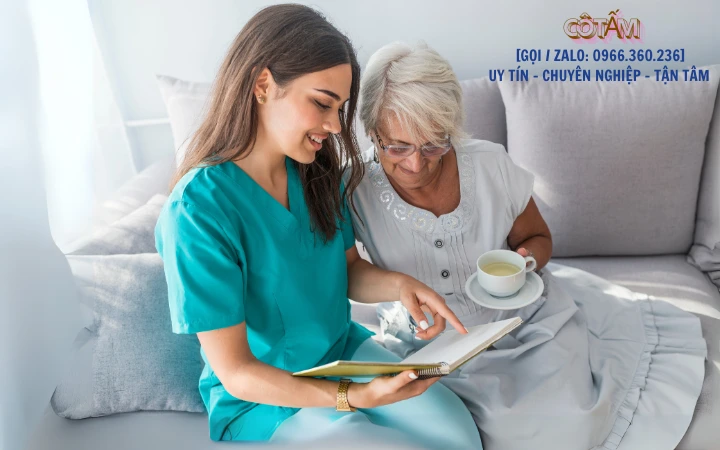 Nghệ thuật chăm sóc người già và tầm quan trọng của giúp việc