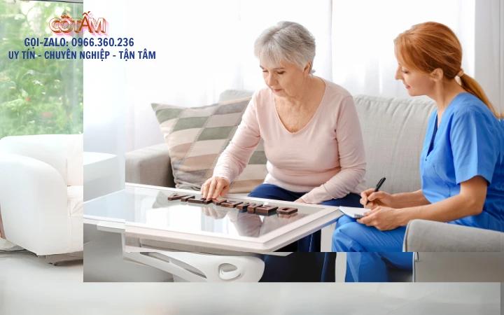 Tìm giúp việc chăm sóc người già cho gia đình ít con