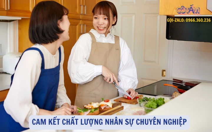 Cam kết chất lượng dịch vụ giúp việc Hà Nội