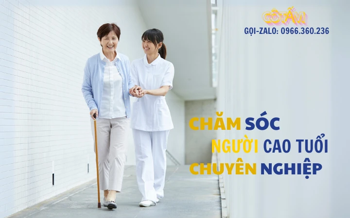 Trung tâm giúp việc chăm sóc người già hiệu quả và chu đáo