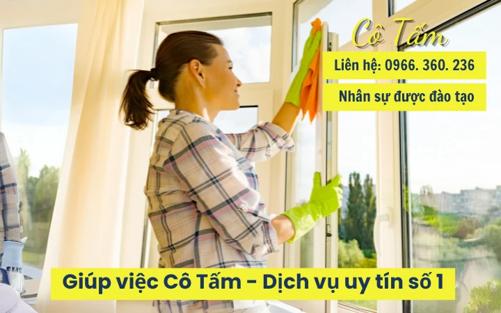 Giúp việc gia đình giải pháp tiết kiệm thời gian cho mọi nhà