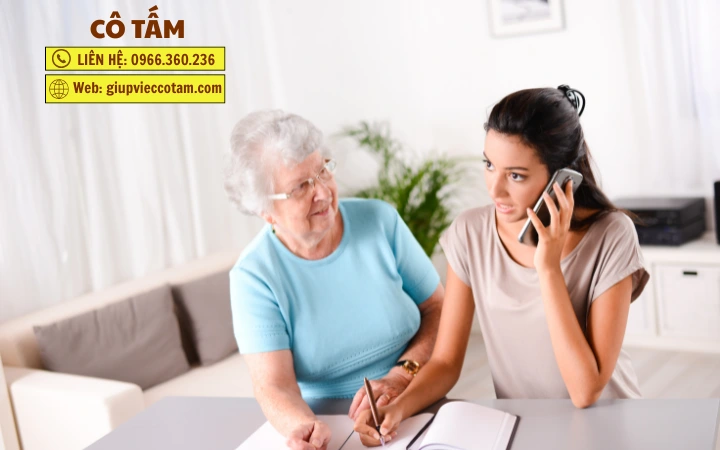 Tìm hiểu lợi ích của Giúp việc chăm người già cho người cao tuổi