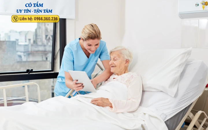 Dịch vụ chăm sóc bệnh nhân tại bệnh viện Ung Bướu Hà Nội