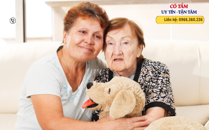 Giải pháp tuyệt vời: giúp việc chăm người già an toàn