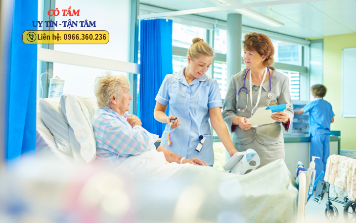 Giúp việc chăm người bệnh tại bệnh viện: Chi phí và dịch vụ