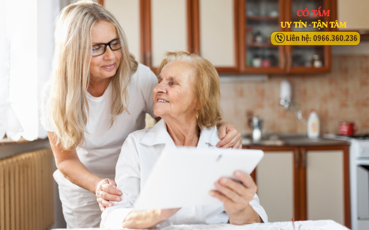 Đáng tin cậy khi chọn giúp việc chăm người bệnh Hà Nội