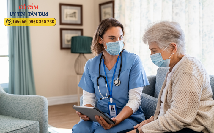 Chăm sóc tận tâm qua dịch vụ giúp việc chăm sóc bệnh nhân Hà Nội