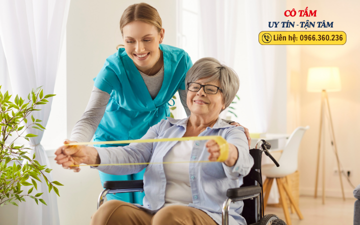 Dịch vụ giúp việc chăm người bệnh tại bệnh viện châm cứu Trung Ương.