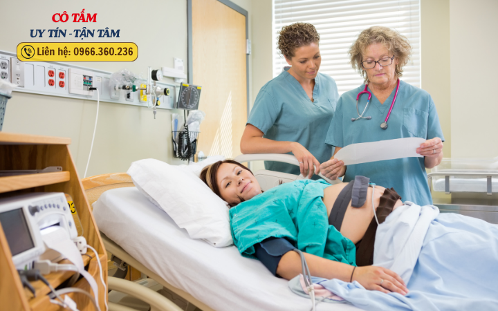 Dịch vụ giúp việc chăm người bệnh tại bệnh viện Giao Thông Vận Tải.