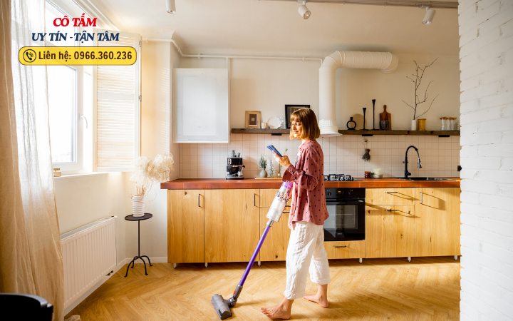 Tìm người giúp việc có khả năng làm việc mọi lúc mọi nơi.