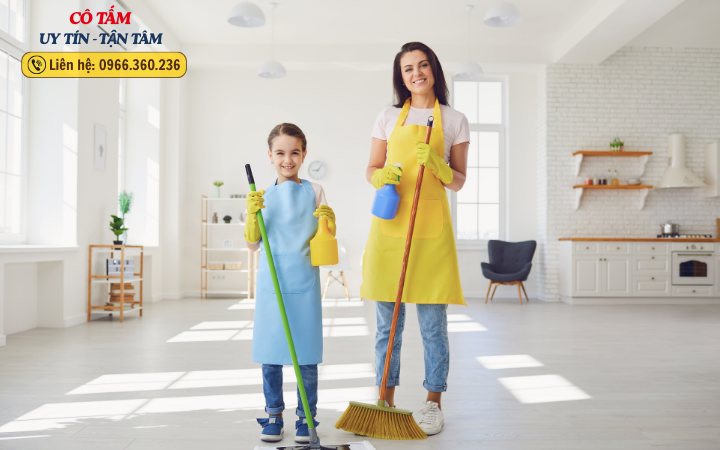 Tìm người giúp việc - Khách hàng hài lòng với dịch vụ chất lượng