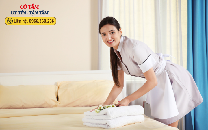 Giúp việc nhà ăn ở lại - Giải pháp tiện lợi cho gia đình