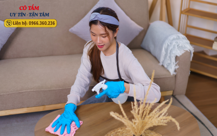 Tìm hiểu giúp việc nhà ăn ở lại tiết kiệm thời gian cho bạn.