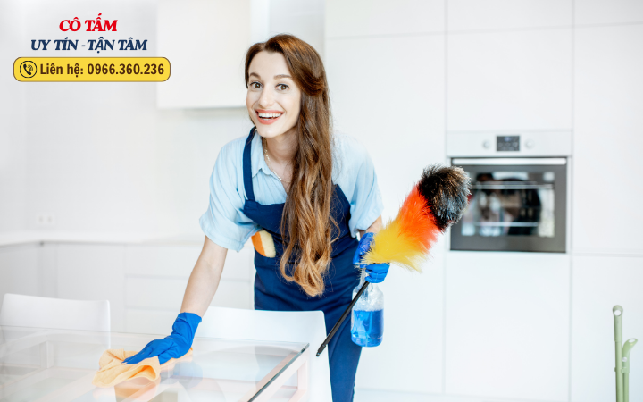 Giúp việc nhà ăn ở lại - Dịch vụ chăm sóc gia đình hoàn hảo