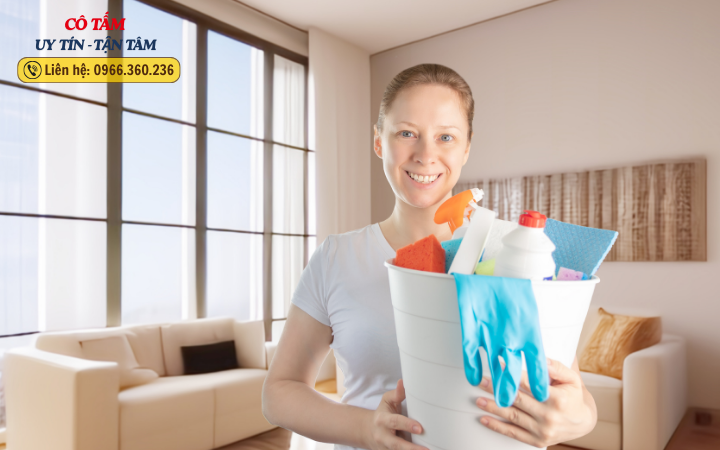 Đặt niềm tin vào giúp việc nhà ăn ở lại chuyên nghiệp