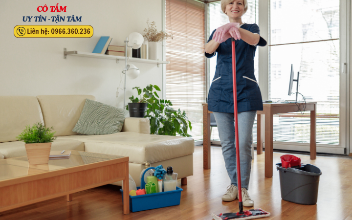 Dịch vụ giúp việc nhà ăn ở lại tại Hà Nội đang hot