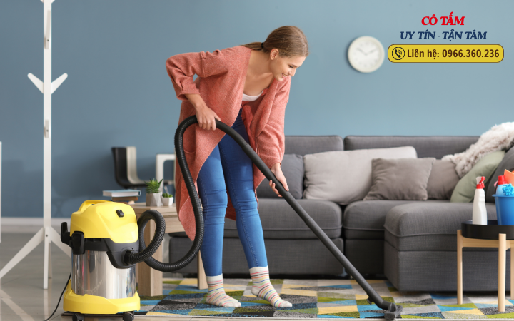 An tâm hơn với giúp việc nhà ăn ở lại hàng ngày