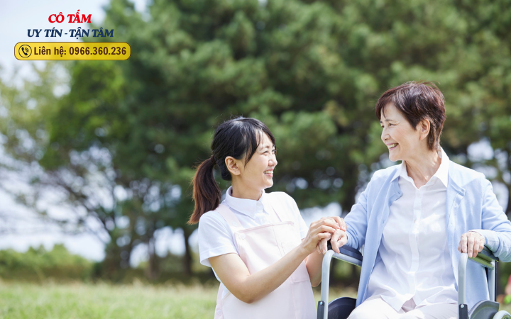 Chất lượng dịch vụ giúp việc chăm sóc người già hàng đầu