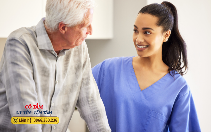 Địa chỉ tin cậy tìm giúp việc chăm sóc người già tốt nhất.