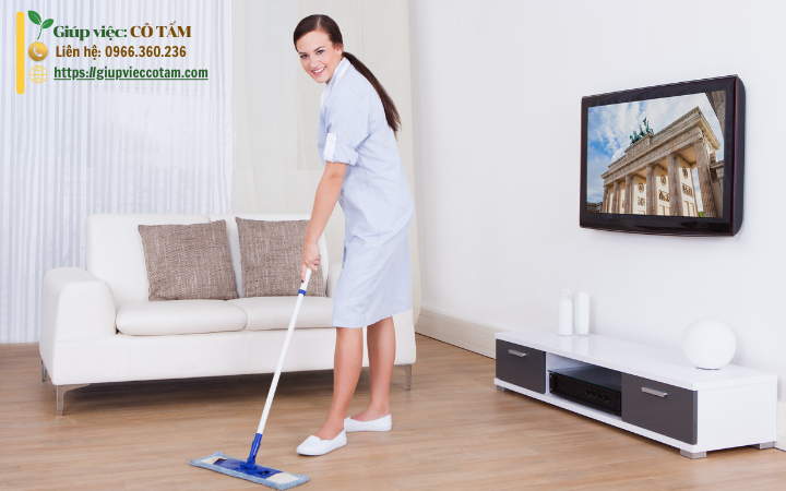 Chia sẻ mẹo làm sạch nhà cửa từ người giúp việc nhà.