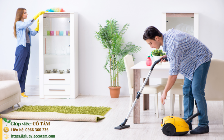 Mẹo dọn dẹp nhanh cho phòng khách từ người giúp việc nhà