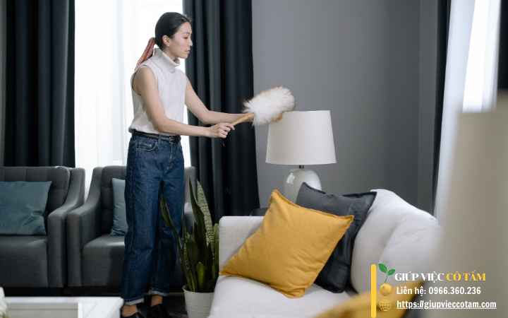 Giúp việc nhà: Mẹo tổ chức không gian sống gọn gàng