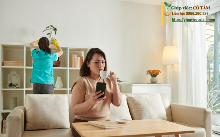 Những nụ cười hạnh phúc từ giúp việc nhà