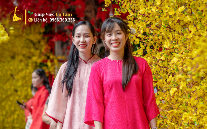 Dịch vụ giúp việc ngày Tết giúp bạn tiết kiệm thời gian.