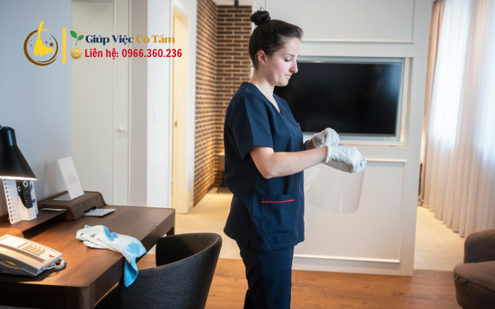 Thời gian bao lâu để tìm người giúp việc nhà.