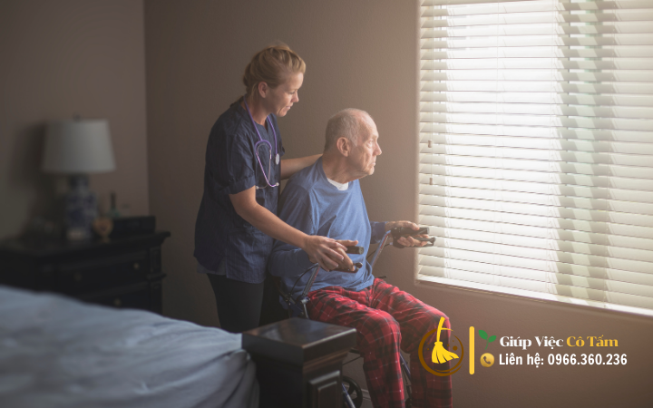 Giấc ngủ ngon cho người già với dịch vụ chăm sóc tại nhà