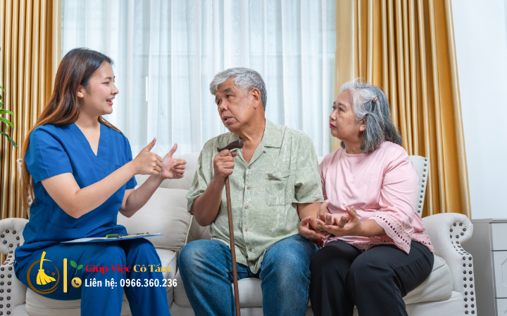 Cảm nhận sự nhớ nhớ, quên quên của người già.