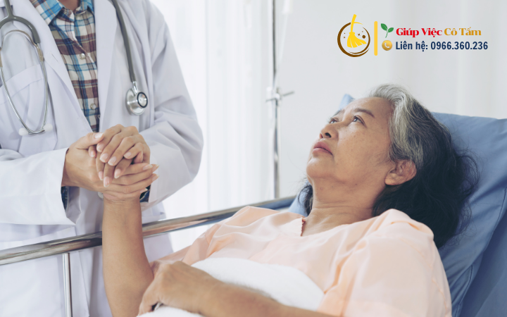 Giúp việc chăm người già, người bệnh tại Nam Từ Liêm, Hà Nội.