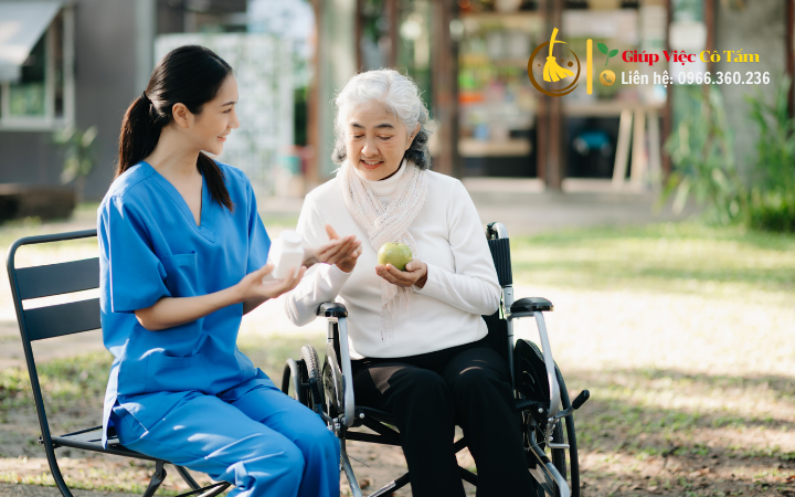 Giúp việc chăm người già, người bệnh quận Cầu Giấy, Hà Nội