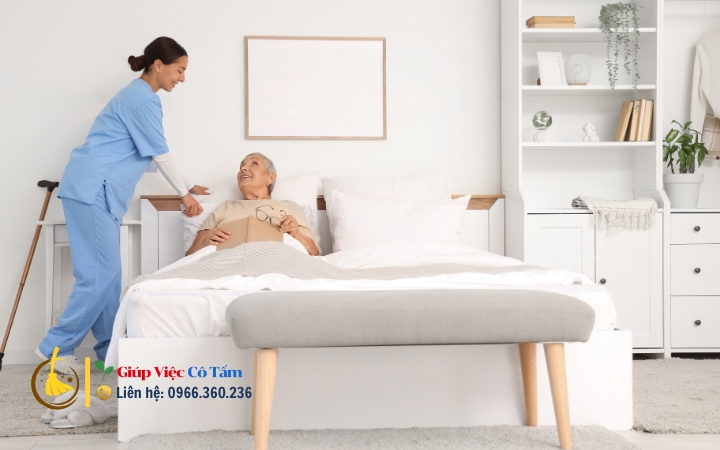 Mẹo hay chăm sóc người già nằm một chỗ chu đáo.