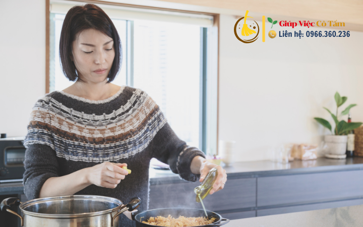 Công việc của một quản gia giúp việc chuyên nghiệp.