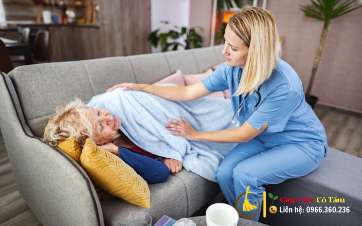 Thư giãn và an tâm với dịch vụ chăm sóc sức khỏe tại nhà.