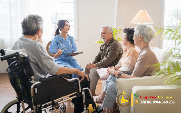 Dịch vụ chăm sóc sức khỏe tại nhà: Sự lựa chọn an toàn và tiện lợi.
