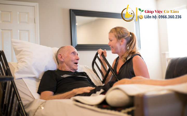 Chăm sóc y tế cho người bệnh hiệu quả tại nhà.